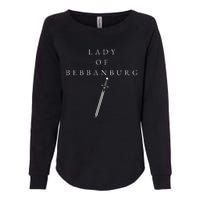 Lady Of Bebbanburgh – Last Kingdom Uhtred Tlk History Gift Womens California Wash Sweatshirt