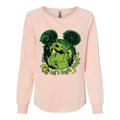 Lets Oogie Boogie Funny Halloween Womens California Wash Sweatshirt