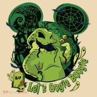 Lets Oogie Boogie Funny Halloween Drawstring Bag