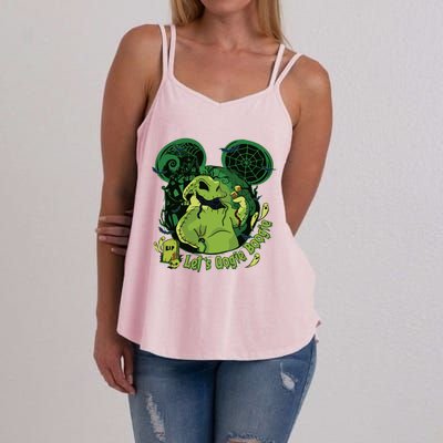 Lets Oogie Boogie Funny Halloween Women's Strappy Tank