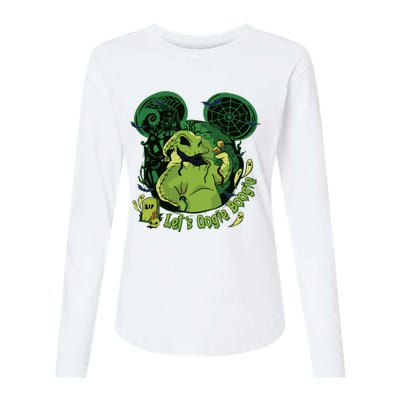 Lets Oogie Boogie Funny Halloween Womens Cotton Relaxed Long Sleeve T-Shirt