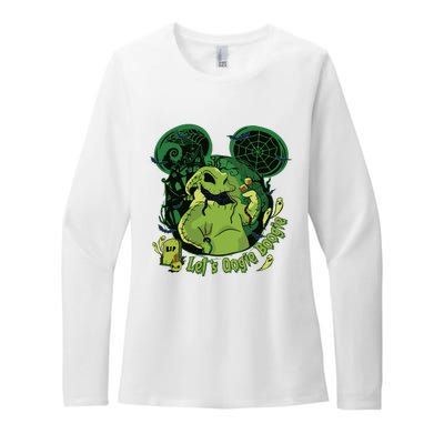 Lets Oogie Boogie Funny Halloween Womens CVC Long Sleeve Shirt