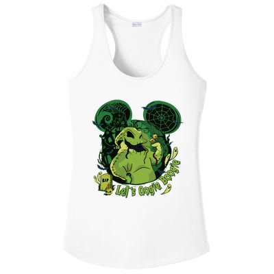 Lets Oogie Boogie Funny Halloween Ladies PosiCharge Competitor Racerback Tank