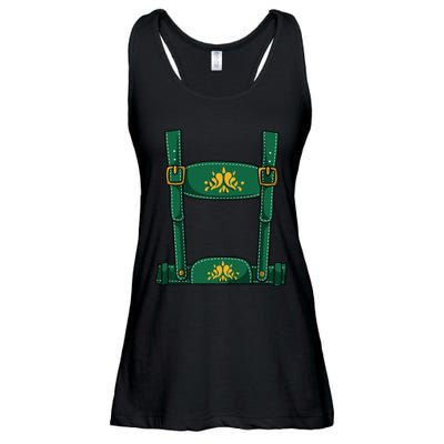 Lederhosen Outfit Boy Oktoberfest Ladies Essential Flowy Tank