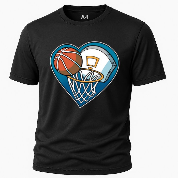 Love Of Baskeball Cooling Performance Crew T-Shirt