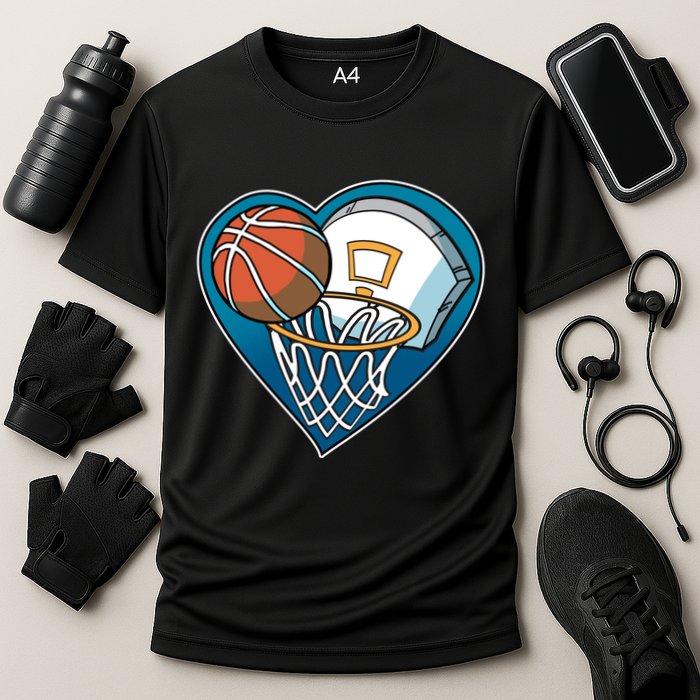 Love Of Baskeball Cooling Performance Crew T-Shirt