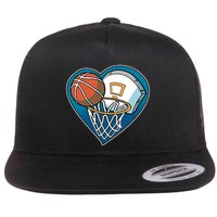 Love Of Baskeball Flatbill Hat