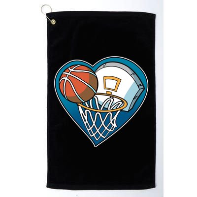 Love Of Baskeball Golf Towel