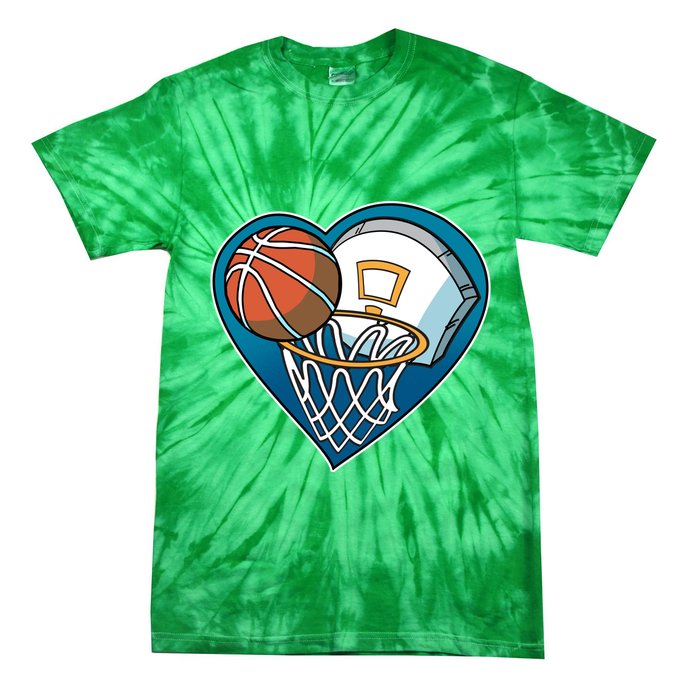 Love Of Baskeball Tie-Dye T-Shirt