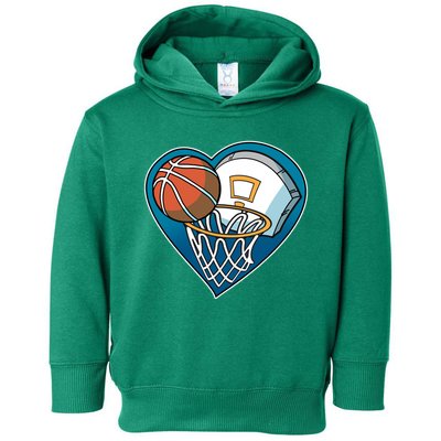 Love Of Baskeball Toddler Hoodie