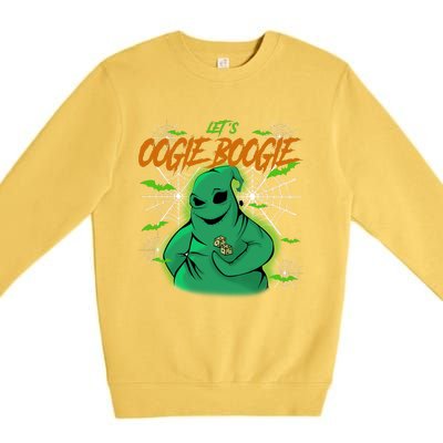 LetS Oogie Boogie Boogieman Nightmare Halloween Character Premium Crewneck Sweatshirt