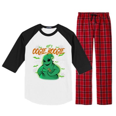 LetS Oogie Boogie Boogieman Nightmare Halloween Character Raglan Sleeve Pajama Set