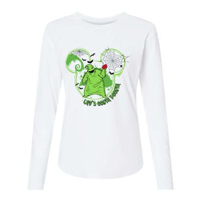 LetS Oogie Boogie Horror Halloween Day Spooky Womens Cotton Relaxed Long Sleeve T-Shirt