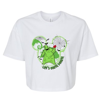 LetS Oogie Boogie Horror Halloween Day Spooky Bella+Canvas Jersey Crop Tee