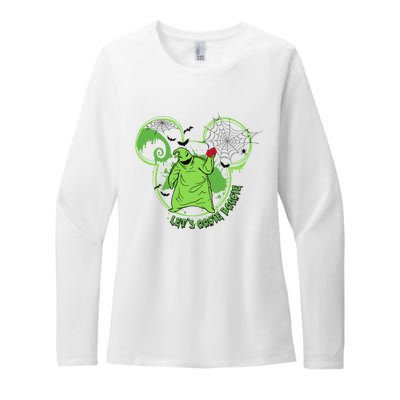 LetS Oogie Boogie Horror Halloween Day Spooky Womens CVC Long Sleeve Shirt