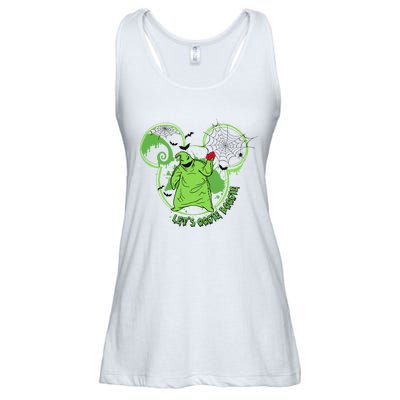 LetS Oogie Boogie Horror Halloween Day Spooky Ladies Essential Flowy Tank