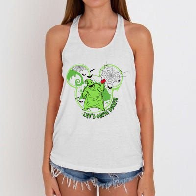 LetS Oogie Boogie Horror Halloween Day Spooky Women's Knotted Racerback Tank