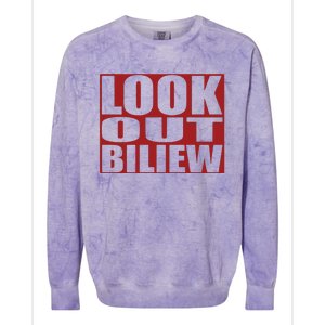 Look Out Biliew Colorblast Crewneck Sweatshirt