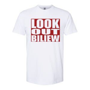 Look Out Biliew Softstyle CVC T-Shirt