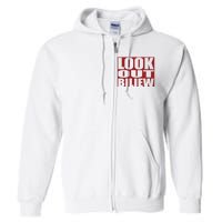 Look Out Biliew Full Zip Hoodie