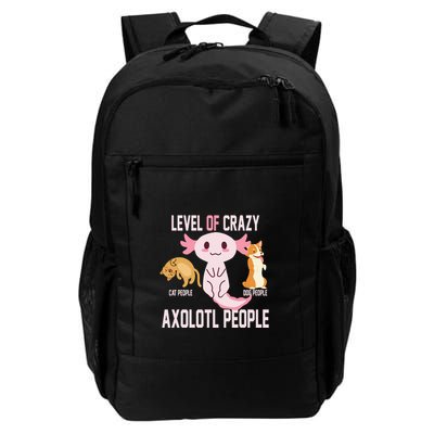 Level Of Crazy Axolotl People Backpack