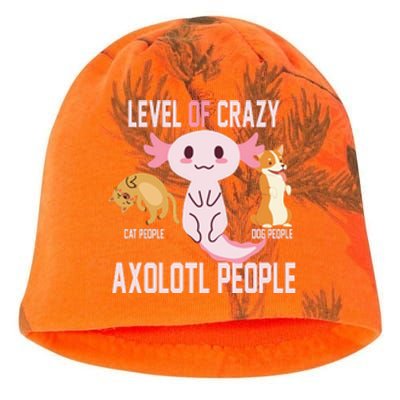 Level Of Crazy Axolotl People Kati - Camo Knit Beanie