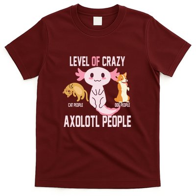Level Of Crazy Axolotl People T-Shirt
