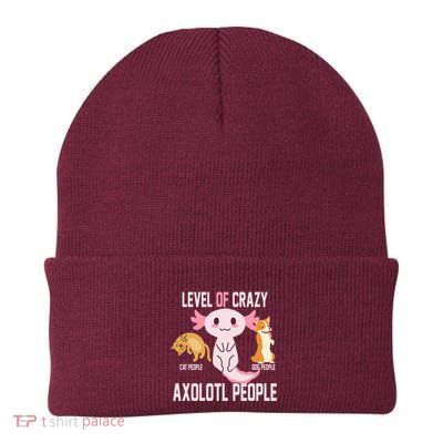 Level Of Crazy Axolotl People Beanie