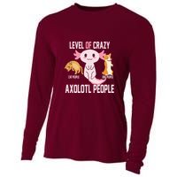 Level Of Crazy Axolotl People Cooling Performance Long Sleeve Crew