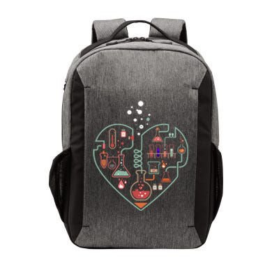 Love Of Chemistry Heart Vector Backpack