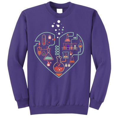 Love Of Chemistry Heart Sweatshirt