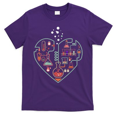 Love Of Chemistry Heart T-Shirt