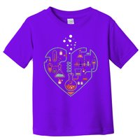 Love Of Chemistry Heart Toddler T-Shirt