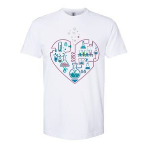 Love Of Chemistry Heart Softstyle CVC T-Shirt