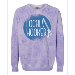 Local Hooker Colorblast Crewneck Sweatshirt