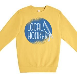 Local Hooker Premium Crewneck Sweatshirt