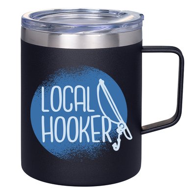 Local Hooker 12oz Stainless Steel Coffee Mug