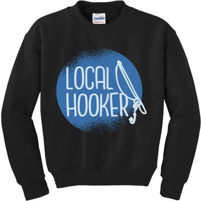 Local Hooker Kids Sweatshirt