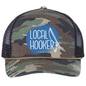 Local Hooker Retro Rope Trucker Hat Cap