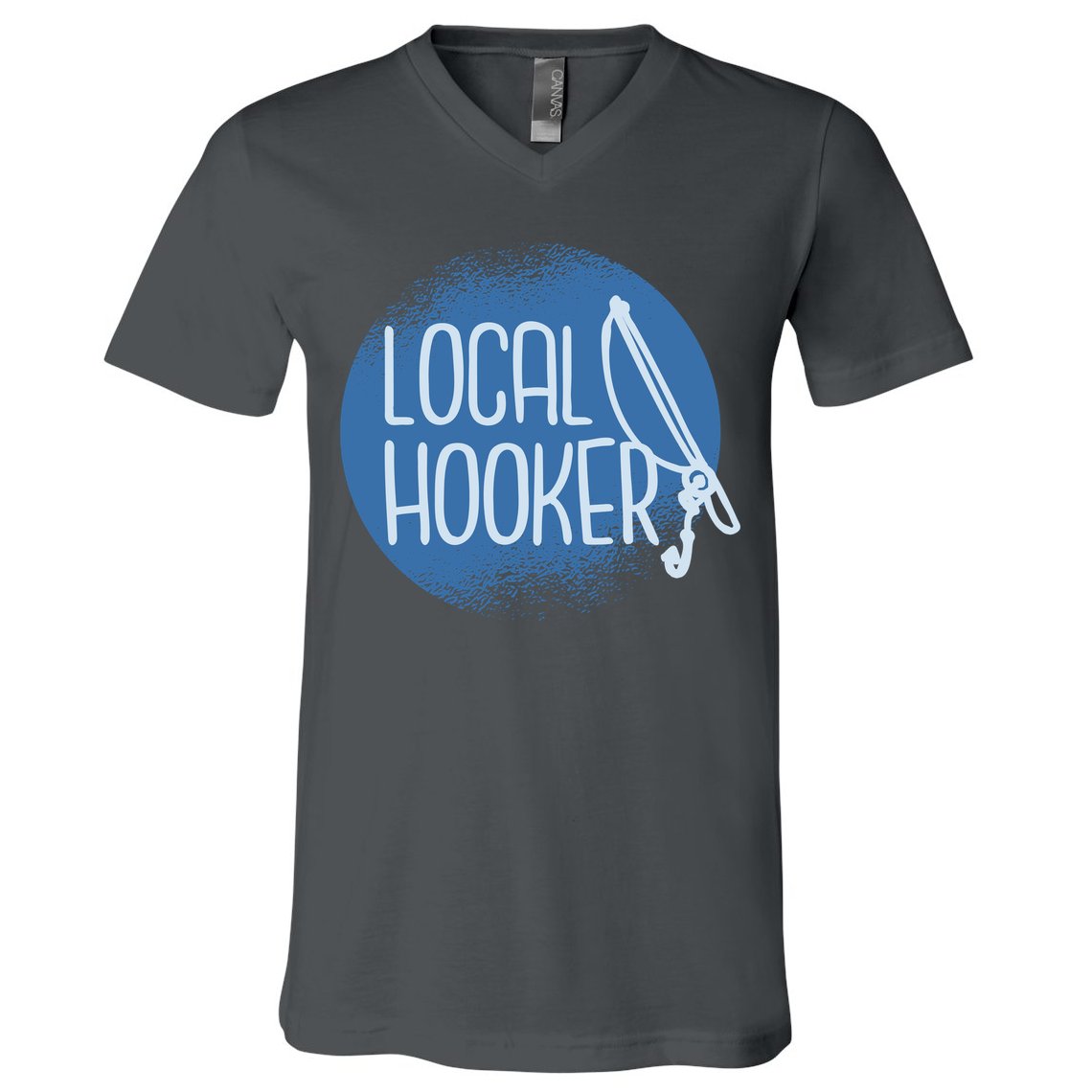 Local Hooker V-Neck T-Shirt