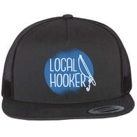 Local Hooker Flat Bill Trucker Hat