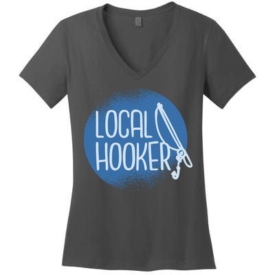 Local Hooker Women's V-Neck T-Shirt