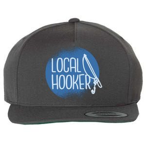 Local Hooker Wool Snapback Cap