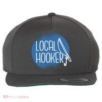 Local Hooker Wool Snapback Cap