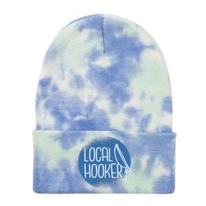 Local Hooker Tie Dye 12in Knit Beanie