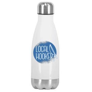 Local Hooker Stainless Steel Insulated Water Bottle