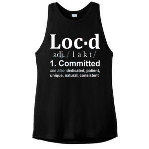 Loc'd Definition Ladies PosiCharge Tri-Blend Wicking Tank