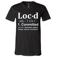 Loc'd Definition V-Neck T-Shirt