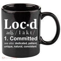Loc'd Definition 11oz C Handle Ceramic Mug