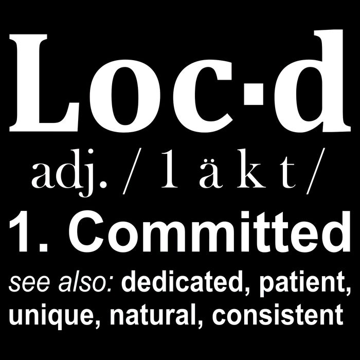 Loc'd Definition Drawstring Bag